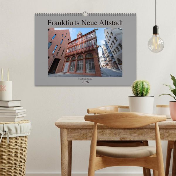 Produktbild: Frankfurts Neue Altstadt (Wandkalender 2026 DIN A3 quer), CALVENDO Monatskalender