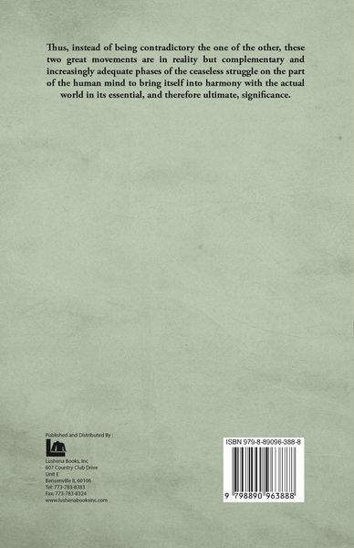 Produktbild: The World-Energy and Its Self-Conservation