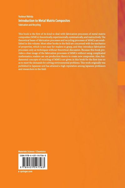 Produktbild: Introduction to Metal Matrix Composites