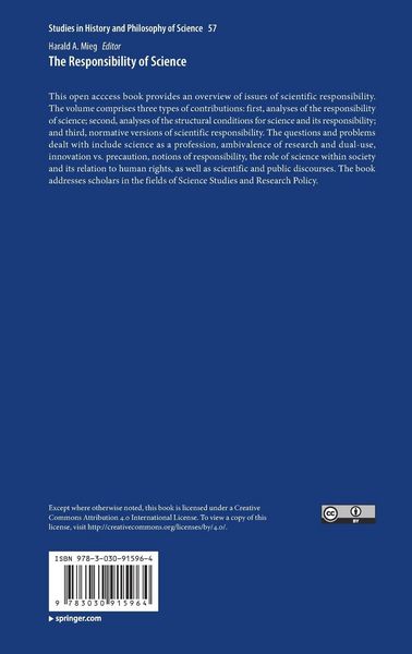 Produktbild: The Responsibility of Science