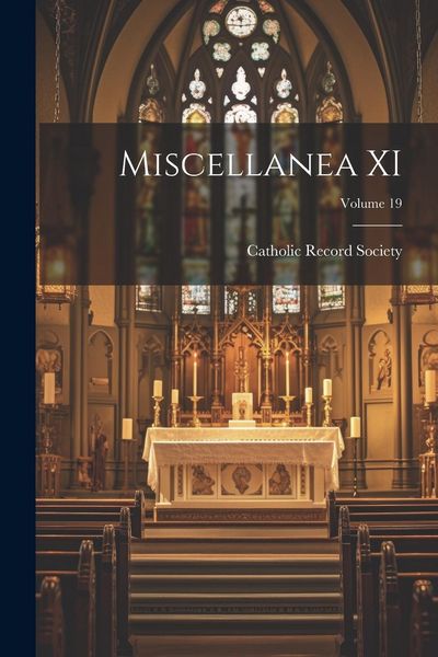 Produktbild: Miscellanea XI; Volume 19
