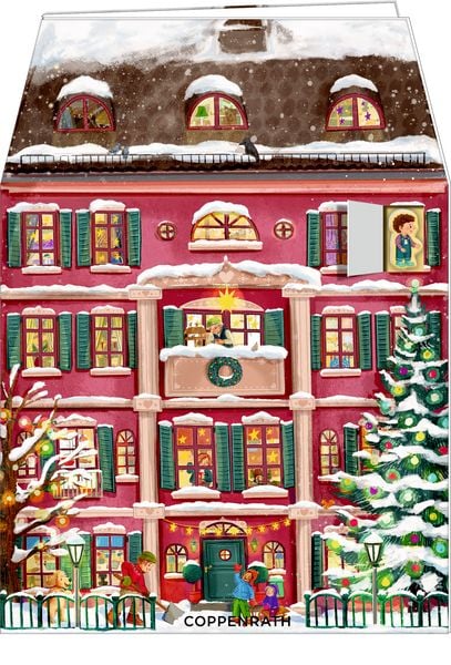 Produktbild: Aufstell-Adventskalender &ndash; Mein buntes Weihnachtshaus