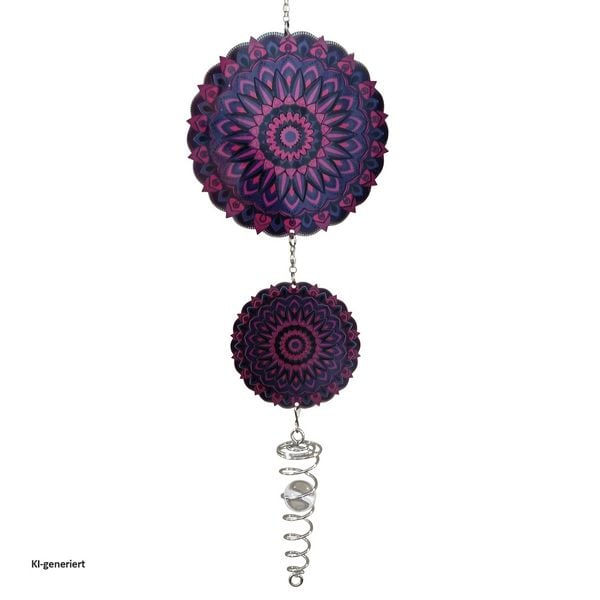 Produktbild: formano Deko H&auml;nger Mandala Lila formano Deko H&auml;nger Mandala Lila formano