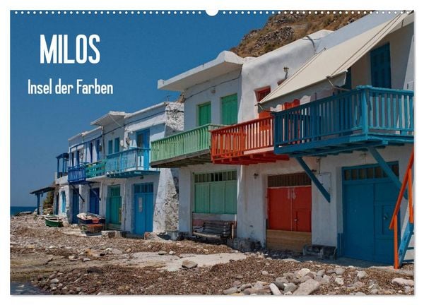 Produktbild: Milos, Insel der Farben (Wandkalender 2026 DIN A2 quer), CALVENDO Monatskalender