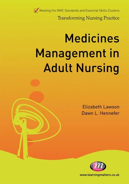 Produktbild: Medicines Management in Adult Nursing