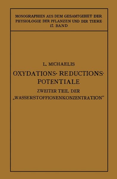 Produktbild: Oxydations-Reductions-Potentiale