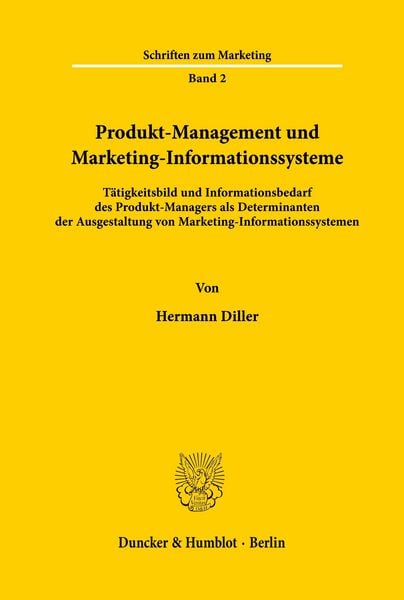 Produktbild: Produkt-Management und Marketing-Informationssysteme.