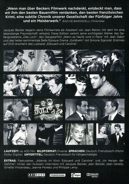 Produktbild: Jacques Becker Edition [4 DVDs]