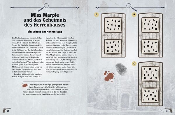 Produktbild: Krimi-Logikr&auml;tsel Die gro&szlig;en Detektive