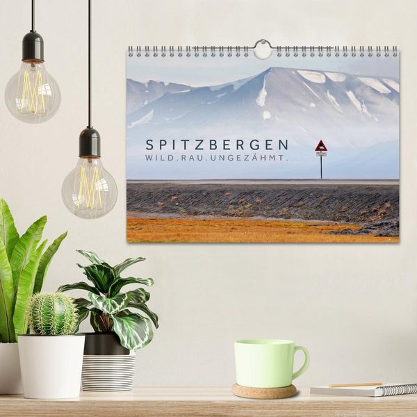 Produktbild: Spitzbergen - Wild.Rau.Ungez&auml;hmt. (Wandkalender 2026 DIN A4 quer), CALVENDO Monatskalender