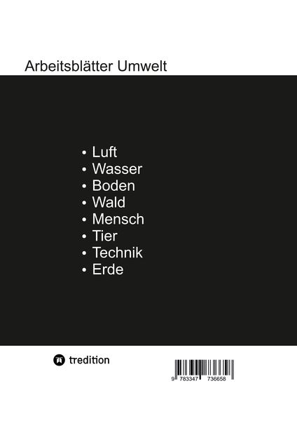 Produktbild: Arbeitsbl&auml;tter Umwelt