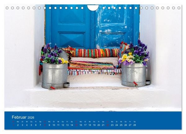 Produktbild: Griechenland - Mykonos Kalender (Wandkalender 2026 DIN A4 quer), CALVENDO Monatskalender