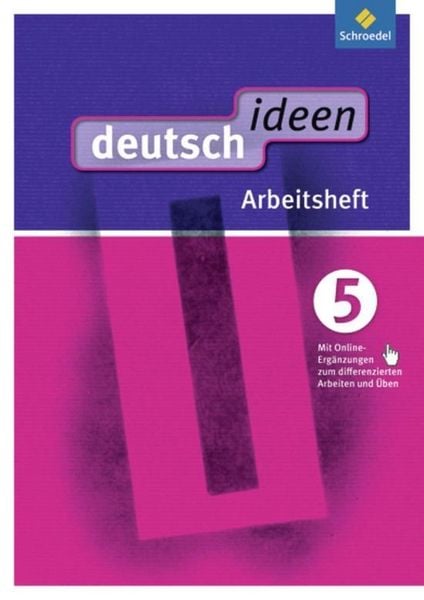 Produktbild: Deutsch ideen 5. Arbeitsheft (mit Online-Angebot). Sekundarstufe 1. Ausgabe Ost