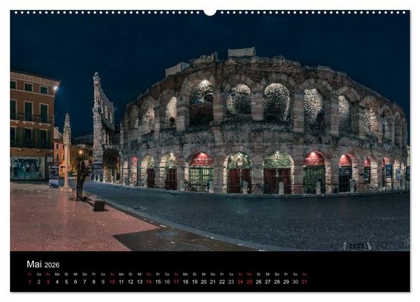 Produktbild: Von Venetien nach S&uuml;dtirol (Wandkalender 2026 DIN A2 quer), CALVENDO Monatskalender