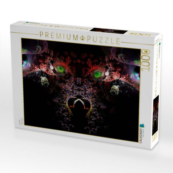 Produktbild: CALVENDO Puzzle Der Wolf | 1000 Teile Lege-Gr&ouml;&szlig;e 64x48cm Foto-Puzzle f&uuml;r gl&uuml;ckliche Stunden