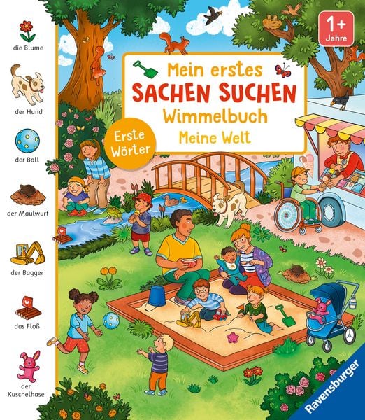 Mein erstes Sachen suchen Wimmelbuch: Meine Welt, Gebundene Ausgabe von Maria Höck, Ravensburger Verlag GmbH, 978-3-473-42250-0
