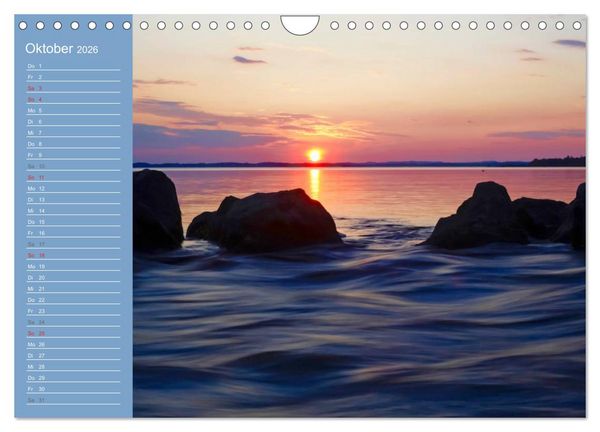 Produktbild: Am sch&ouml;nen Chiemsee (Wandkalender 2026 DIN A4 quer), CALVENDO Monatskalender