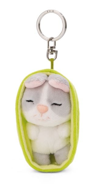 Produktbild: Schl&uuml;sselanh&auml;nger Sleeping Pets Hase grau 8cm