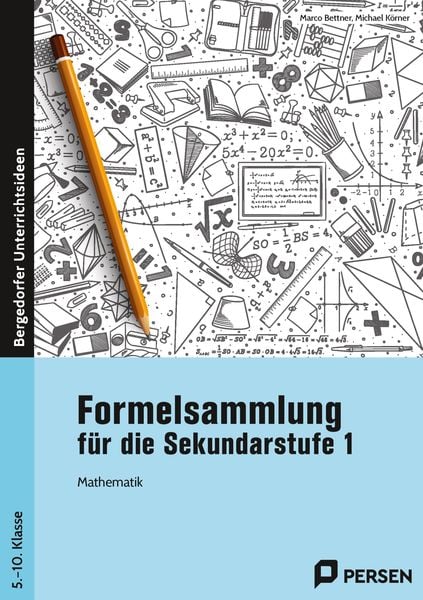 Produktbild: Formelsammlung f&uuml;r die Sekundarstufe 1