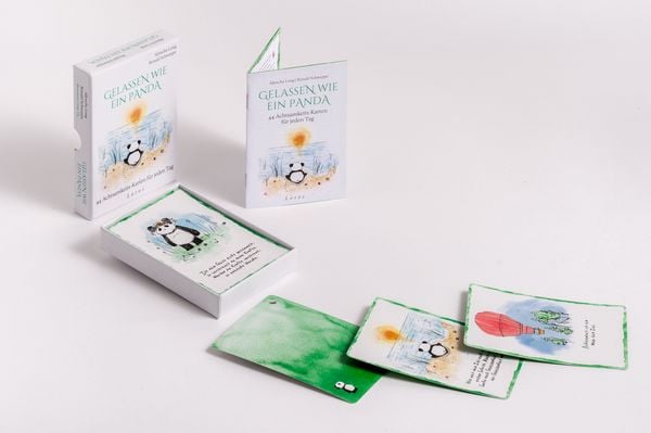 Produktbild: Gelassen wie ein Panda. 44 Achtsamkeits-Karten f&uuml;r jeden Tag