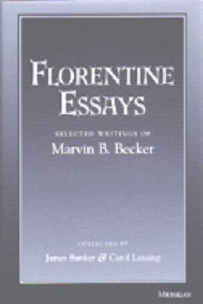 Produktbild: Becker, M: Florentine Essays