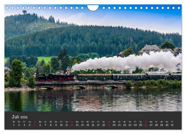 Produktbild: Schluchsee Naturpark S&uuml;dschwarzwald (Wandkalender 2026 DIN A4 quer), CALVENDO Monatskalender