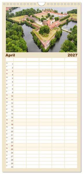 Produktbild: Familienplaner 2027 - Berlin - Reise durch die deutsche Geschichte mit 5 Spalten (Wandkalender, 21 x 45 cm) CALVENDO