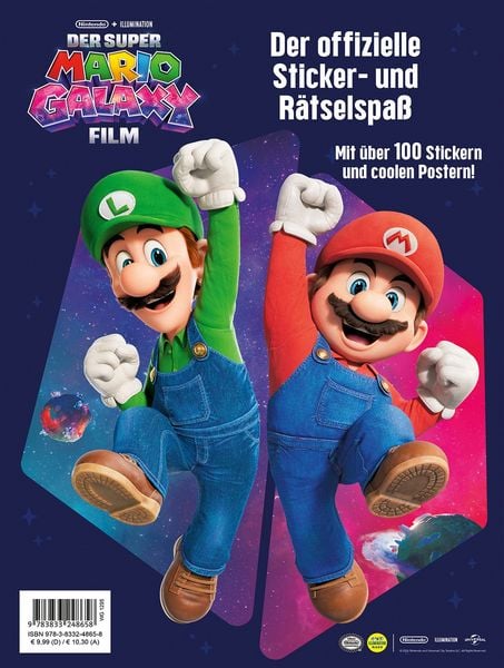 Produktbild: Der Super Mario Galaxy Film: Der offizielle Sticker- und R&auml;tselspa&szlig;