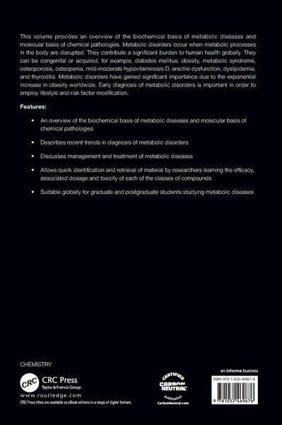 Produktbild: Current Trends in the Diagnosis and Management of Metabolic Disorders