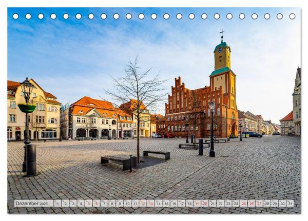 Produktbild: Wittstock Dosse Impressionen (Tischkalender 2026 DIN A5 quer), CALVENDO Monatskalender