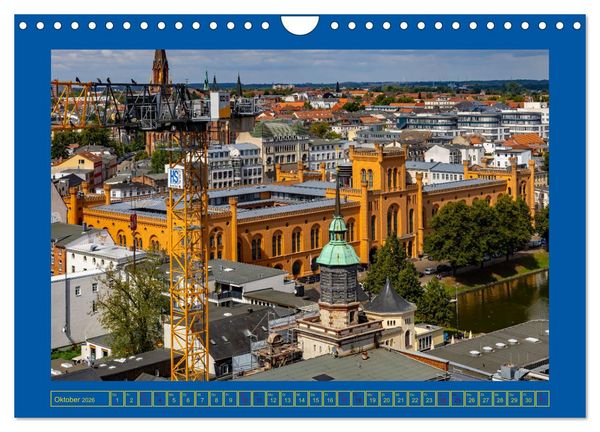 Produktbild: Schwerin - Wir sind Welterbe (Wandkalender 2026 DIN A4 quer), CALVENDO Monatskalender