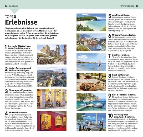 Produktbild: TOP10 Reisef&uuml;hrer Korfu & Ionische Inseln