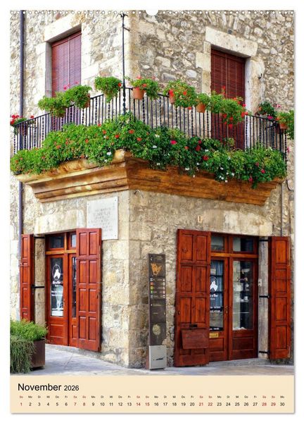 Produktbild: Besal&uacute; - Mittelalter im Hinterland der Costa Brava (Wandkalender 2026 DIN A2 hoch), CALVENDO Monatskalender