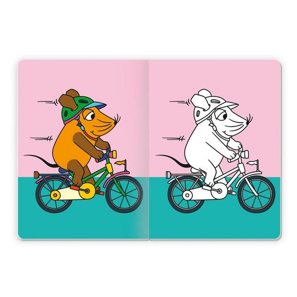 Produktbild: TR&Ouml;TSCH - Die Maus Superdickes Malbuch Ausmalbuch
