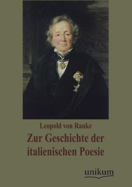 Produktbild: Ranke, L: Zur Geschichte der italienischen Poesie