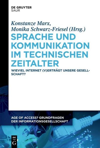 Produktbild: Sprache und Kommunikation im technischen Zeitalter