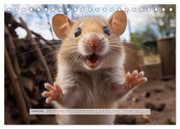 Produktbild: Selfie Shot (Desk Calendar 2026 DIN A5 landscape), CALVENDO 12 Month DeskCalendar