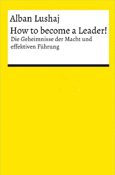 Produktbild: How to become a Leader! (Taschenbuch)