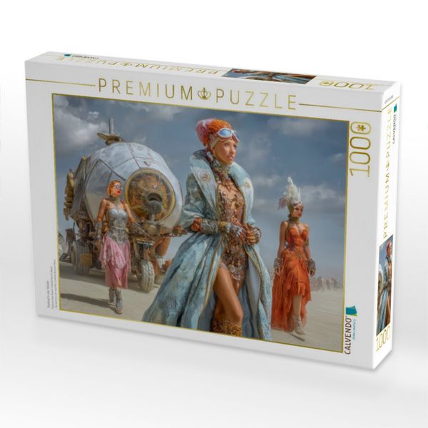 Produktbild: CALVENDO Puzzle Festival in der W&uuml;ste | 1000 Teile Lege-Gr&ouml;&szlig;e 64x48cm Foto-Puzzle f&uuml;r gl&uuml;ckliche Stunden