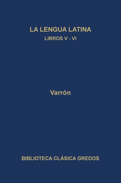 Produktbild: La linua latina. Libros V-VI