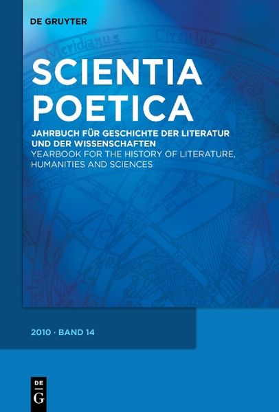 Produktbild: Scientia Poetica, Band 14, Scientia Poetica (2010)