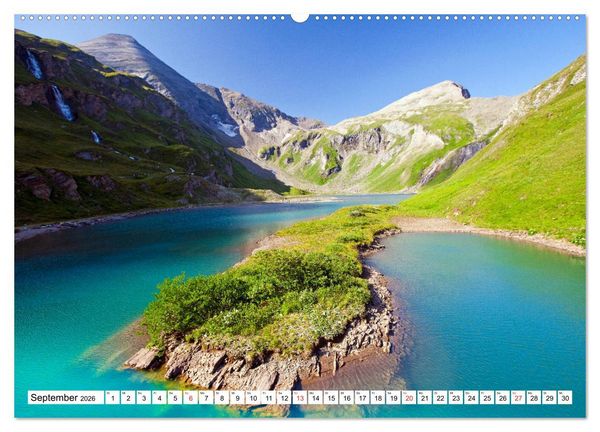 Produktbild: Rund um den Gro&szlig;glockner (Wandkalender 2026 DIN A2 quer), CALVENDO Monatskalender