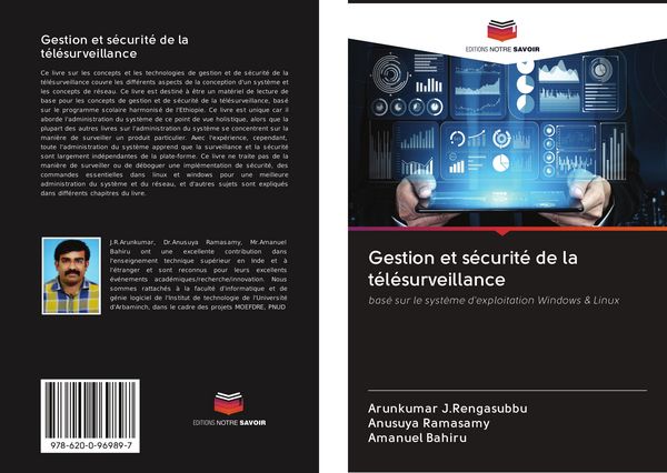 Produktbild: Gestion et s&eacute;curit&eacute; de la t&eacute;l&eacute;surveillance