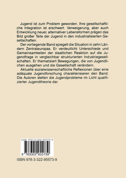 Produktbild: Jugend in Europa