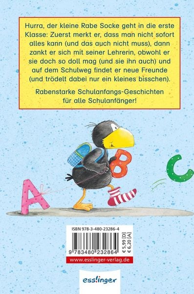 Produktbild: Der kleine Rabe Socke: Alles Schule &ndash; jetzt bin ich da!