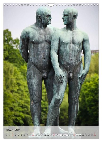 Produktbild: Vigeland (Wandkalender 2027 DIN A3 hoch), CALVENDO Monatskalender