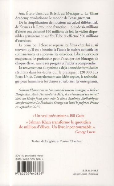 Produktbild: L'&eacute;ducation r&eacute;invent&eacute;e
