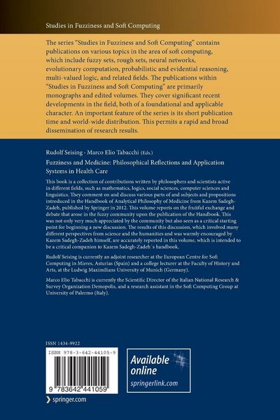 Produktbild: Fuzziness and Medicine: Philosophical Reflections and Application Systems in Health Care