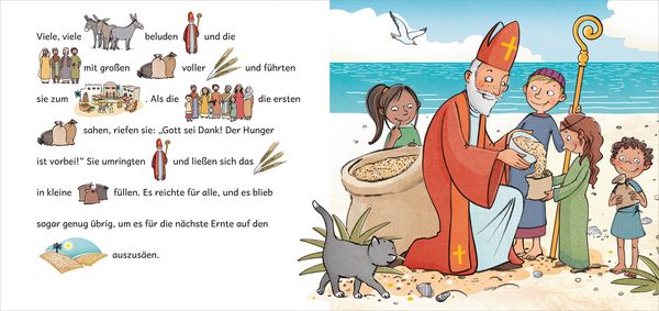 Produktbild: Einer, der Gutes tat ... Die Geschichte von Nikolaus in Bildw&ouml;rtern