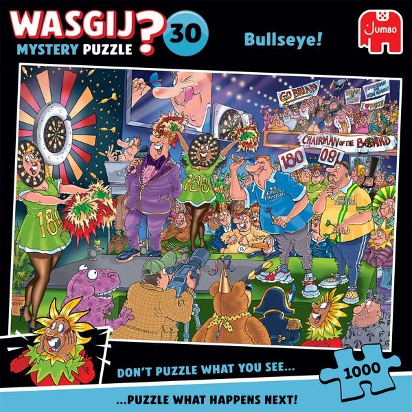 Produktbild: Wasgij Mystery 30 - Volltreffer - Puzzle 1000 Teile